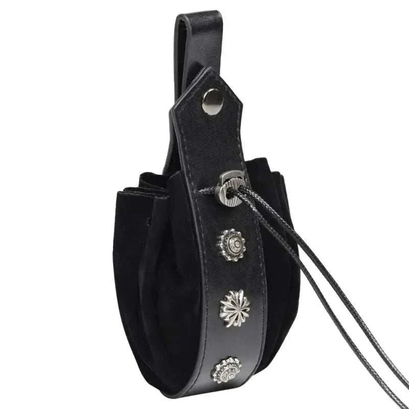 The Gambler's Pouch premium dice bag with soft velvet interior and durable exterior for tabletop gaming