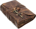 The Bard's Tales leather journal with deckle edge paper for storytelling and writing adventures
